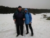 A walk in snowy Lyme Park